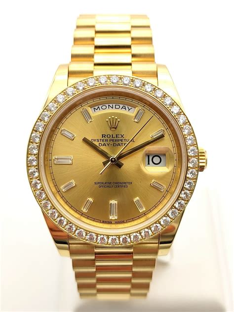 18ct rolex full gold|Rolex day date yellow gold.